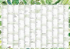 Wandkalender (600x420 mm) - Blätter